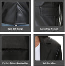 Women's Oversized Faux Leather Blazer & Shorts Set